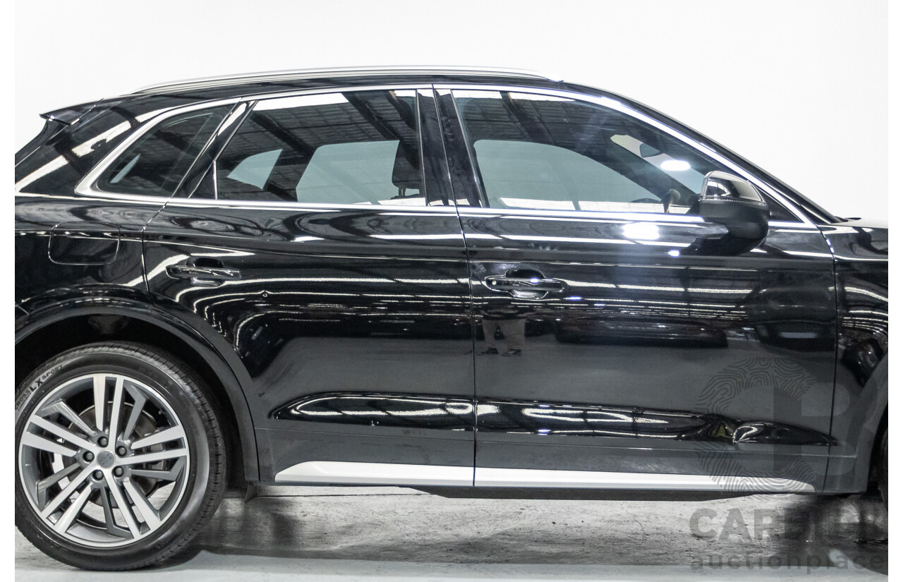 6/2017 Audi Q5 TFSI Sport Quattro Ultra (AWD) FY MY17 4d Wagon Brilliant Black Metallic Turbo 2.0L