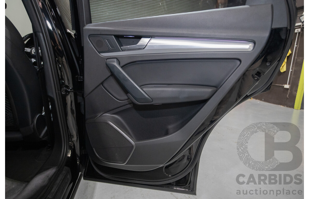 6/2017 Audi Q5 TFSI Sport Quattro Ultra (AWD) FY MY17 4d Wagon Brilliant Black Metallic Turbo 2.0L