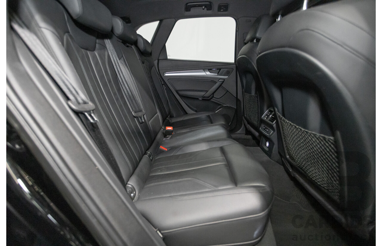 6/2017 Audi Q5 TFSI Sport Quattro Ultra (AWD) FY MY17 4d Wagon Brilliant Black Metallic Turbo 2.0L