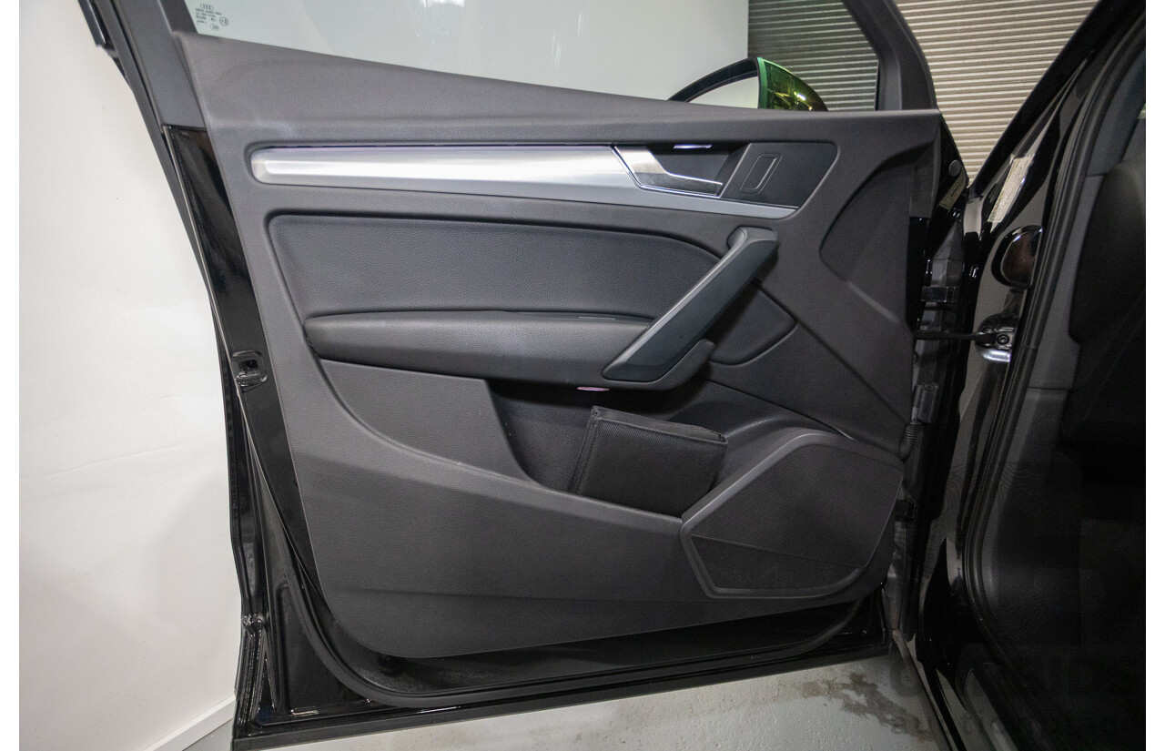 6/2017 Audi Q5 TFSI Sport Quattro Ultra (AWD) FY MY17 4d Wagon Brilliant Black Metallic Turbo 2.0L