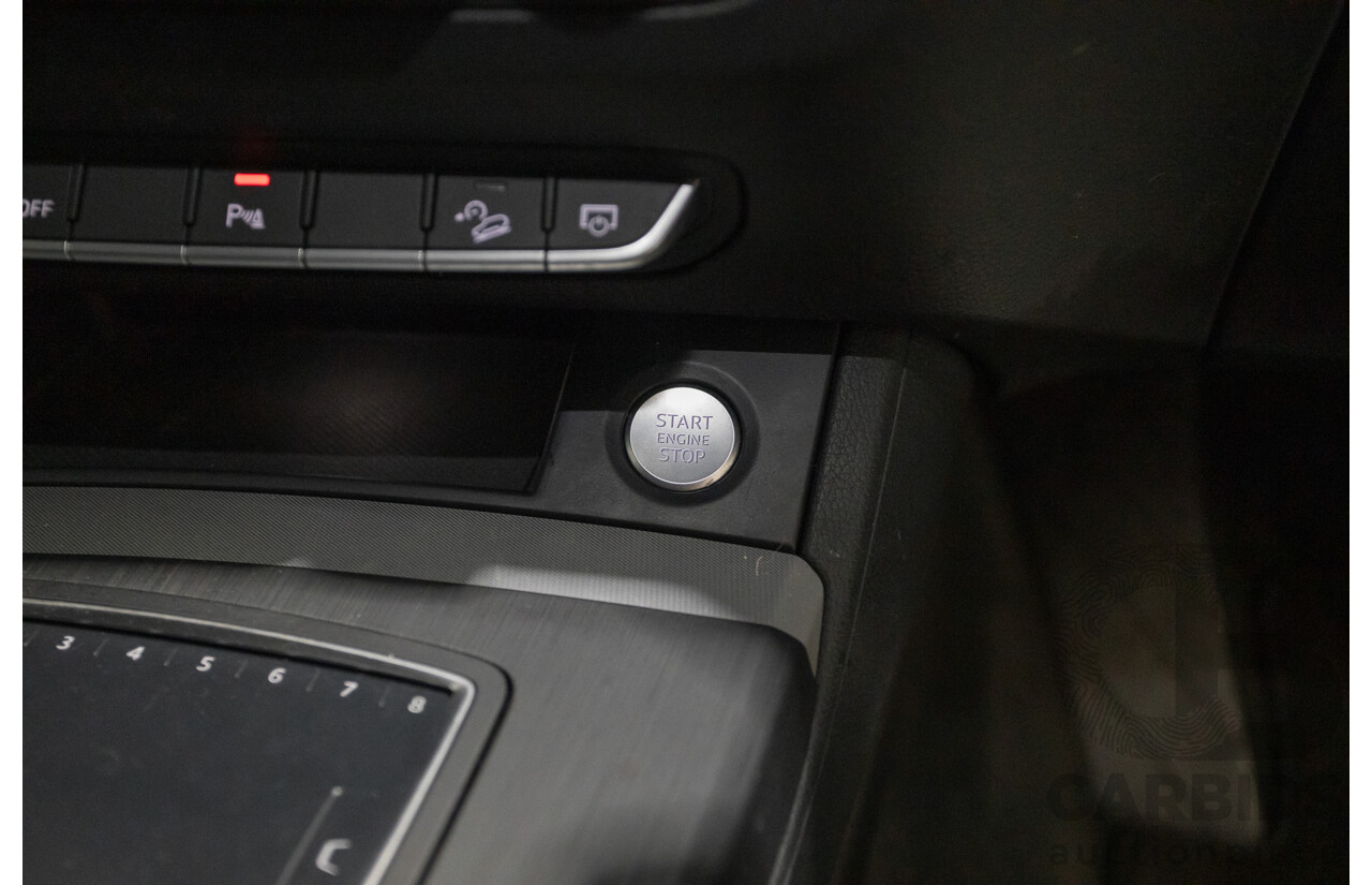 6/2017 Audi Q5 TFSI Sport Quattro Ultra (AWD) FY MY17 4d Wagon Brilliant Black Metallic Turbo 2.0L