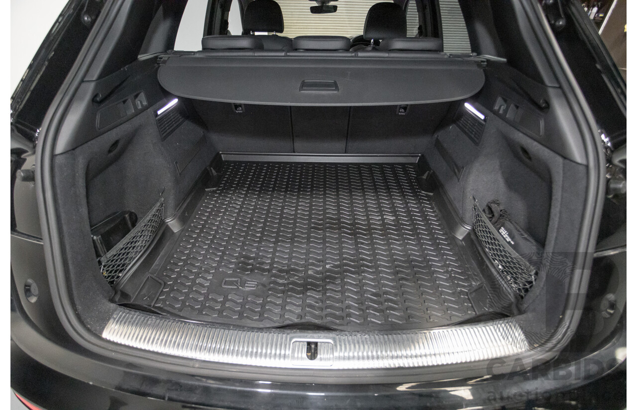 6/2017 Audi Q5 TFSI Sport Quattro Ultra (AWD) FY MY17 4d Wagon Brilliant Black Metallic Turbo 2.0L