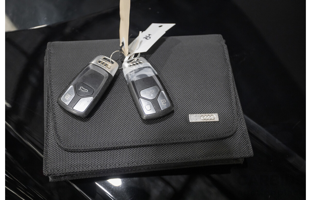 6/2017 Audi Q5 TFSI Sport Quattro Ultra (AWD) FY MY17 4d Wagon Brilliant Black Metallic Turbo 2.0L