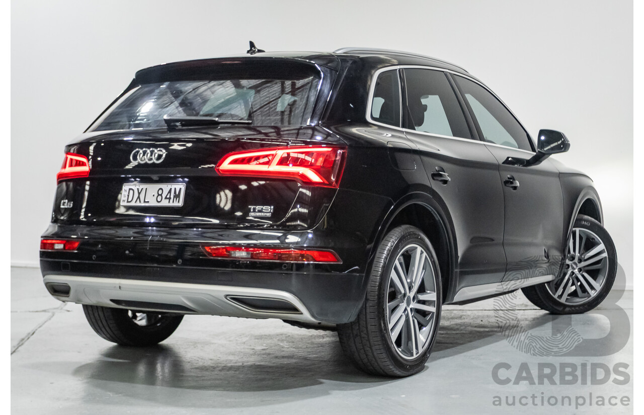 6/2017 Audi Q5 TFSI Sport Quattro Ultra (AWD) FY MY17 4d Wagon Brilliant Black Metallic Turbo 2.0L