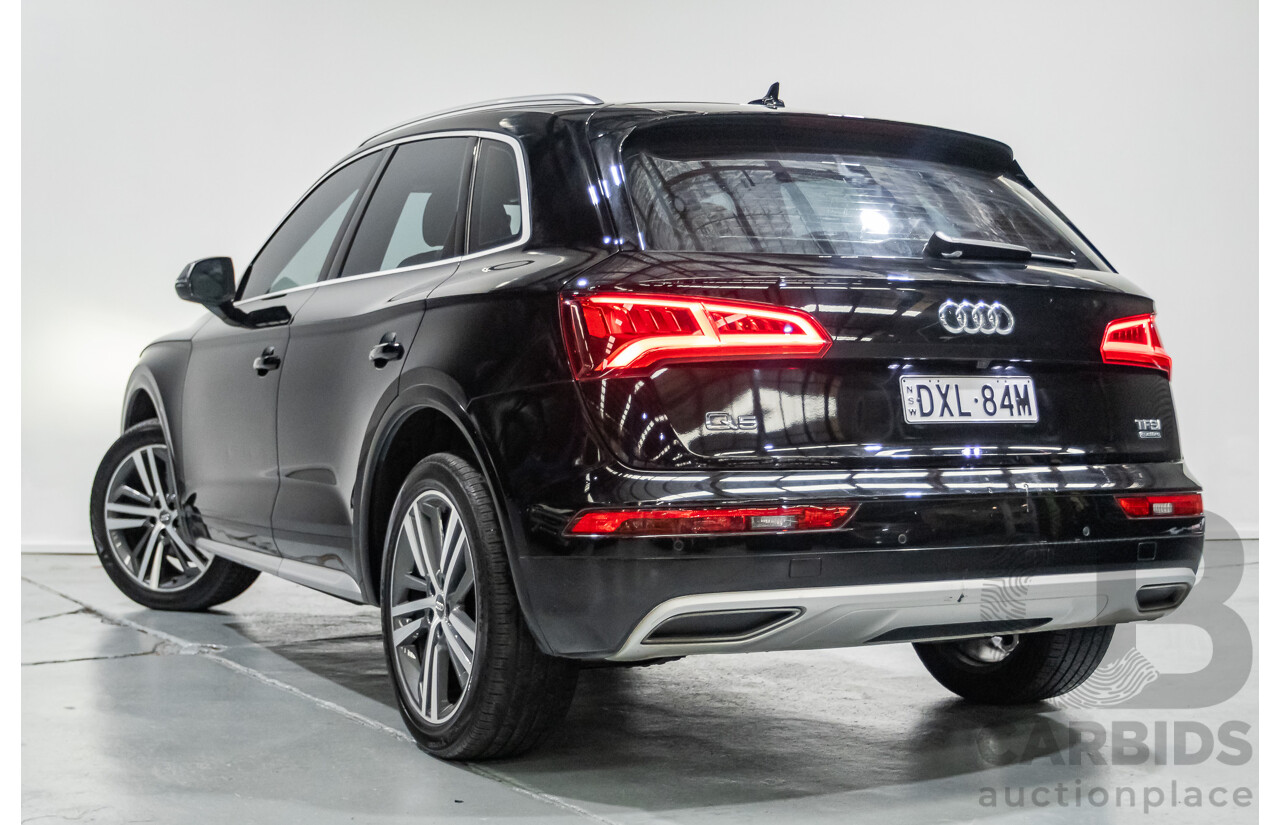 6/2017 Audi Q5 TFSI Sport Quattro Ultra (AWD) FY MY17 4d Wagon Brilliant Black Metallic Turbo 2.0L