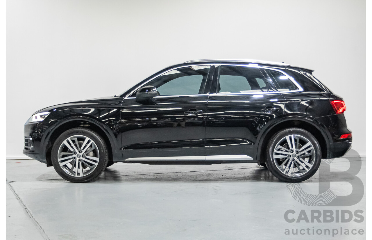 6/2017 Audi Q5 TFSI Sport Quattro Ultra (AWD) FY MY17 4d Wagon Brilliant Black Metallic Turbo 2.0L