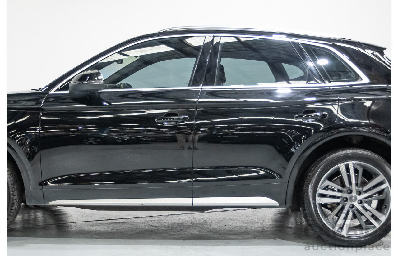 6/2017 Audi Q5 TFSI Sport Quattro Ultra (AWD) FY MY17 4d Wagon Brilliant Black Metallic Turbo 2.0L