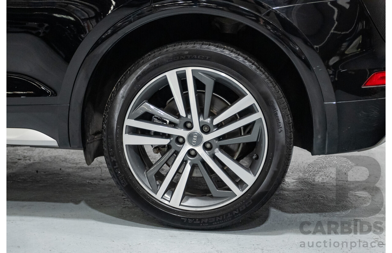 6/2017 Audi Q5 TFSI Sport Quattro Ultra (AWD) FY MY17 4d Wagon Brilliant Black Metallic Turbo 2.0L