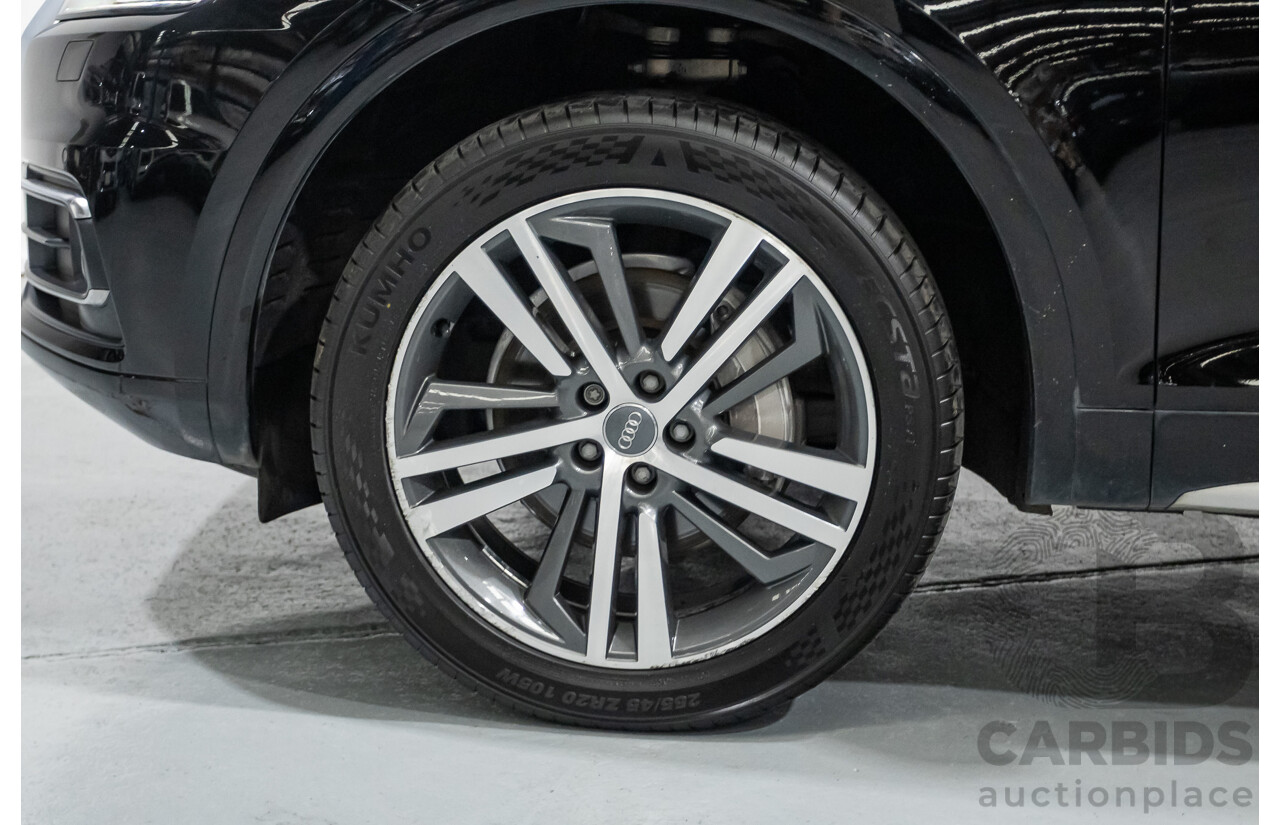 6/2017 Audi Q5 TFSI Sport Quattro Ultra (AWD) FY MY17 4d Wagon Brilliant Black Metallic Turbo 2.0L
