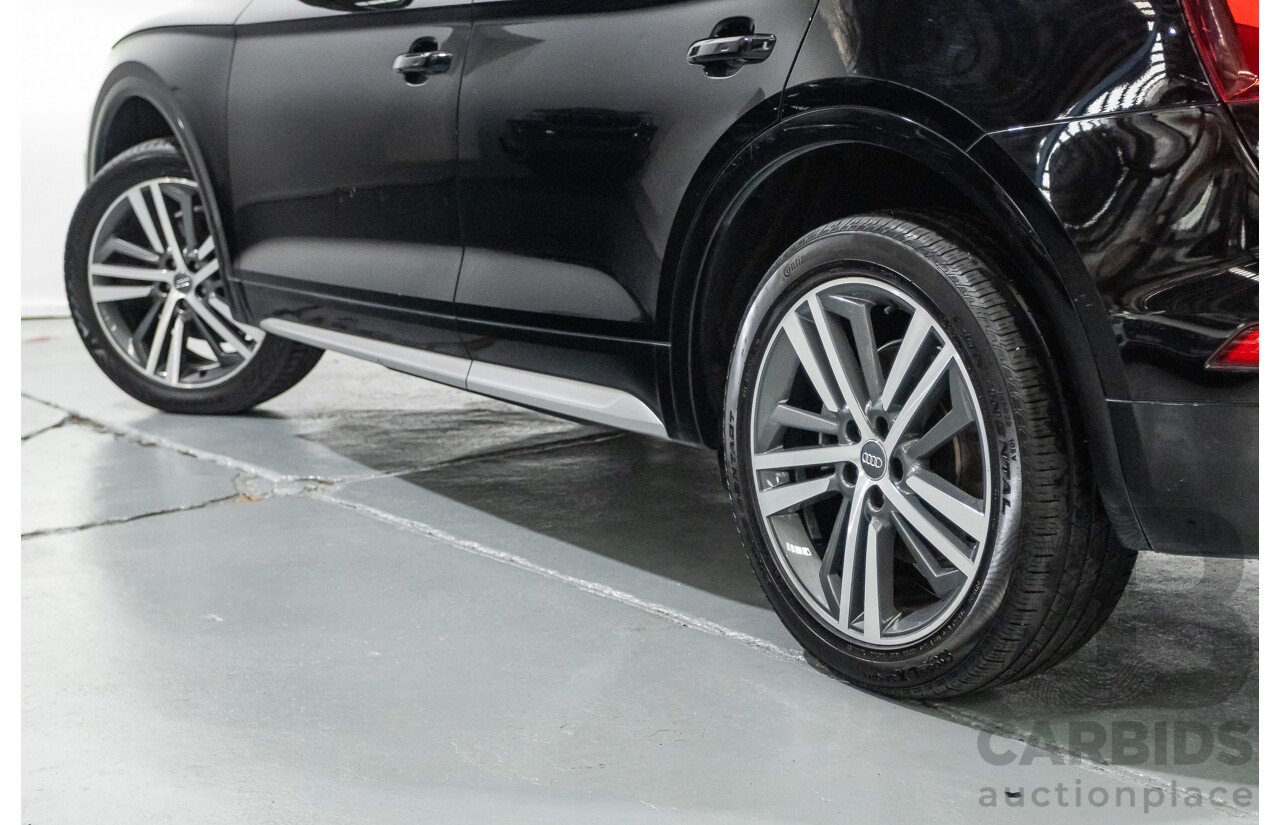 6/2017 Audi Q5 TFSI Sport Quattro Ultra (AWD) FY MY17 4d Wagon Brilliant Black Metallic Turbo 2.0L