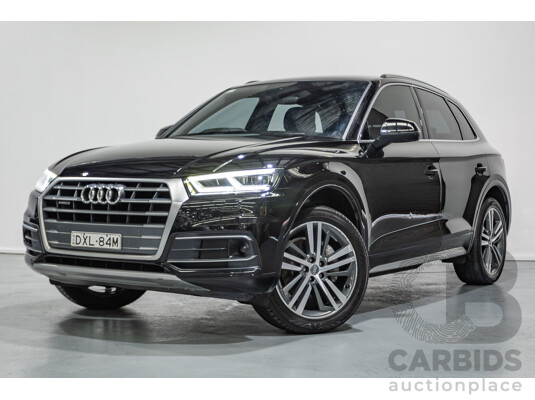 6/2017 Audi Q5 TFSI Sport Quattro Ultra (AWD) FY MY17 4d Wagon Brilliant Black Metallic Turbo 2.0L