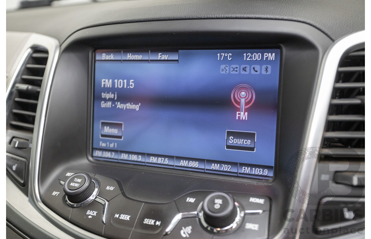 2/2014 Holden Calais V VF 4d Sedan null 3.6L