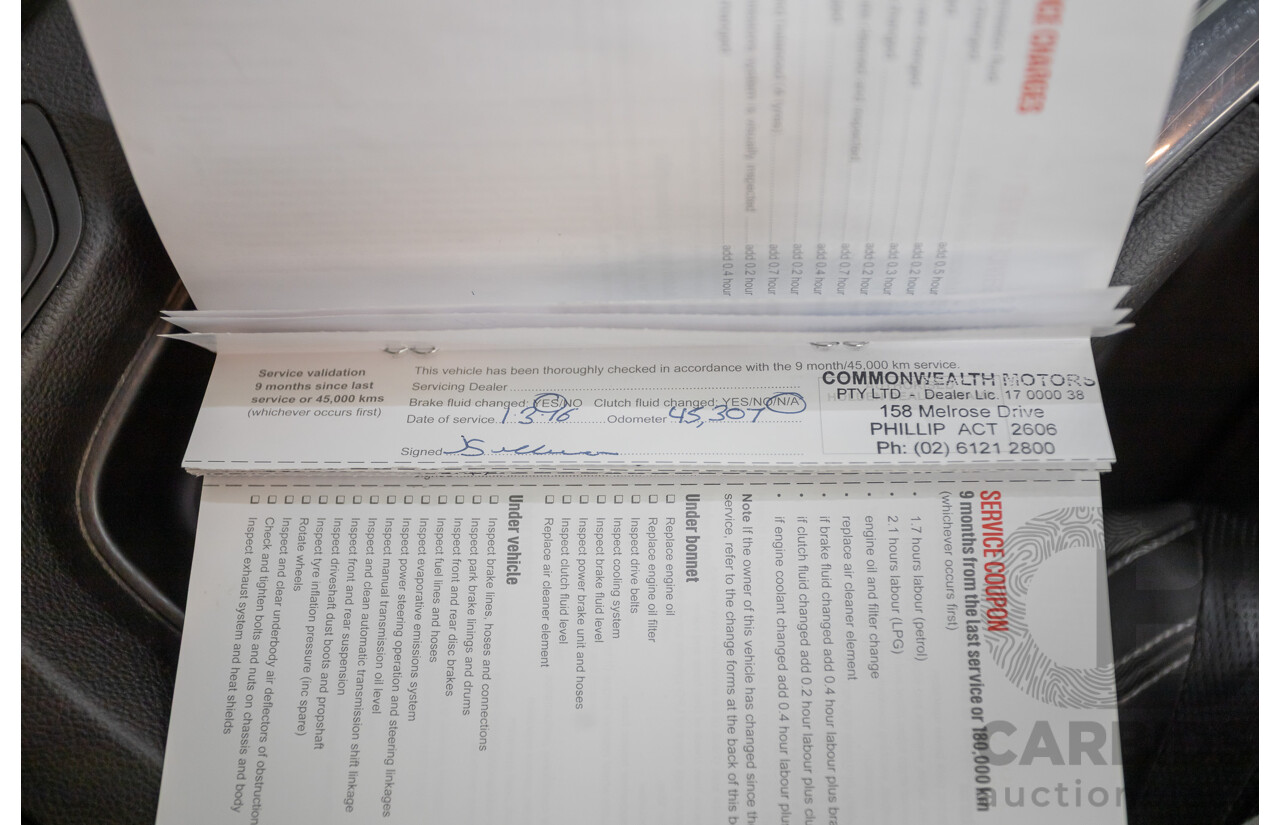 2/2014 Holden Calais V VF 4d Sedan null 3.6L