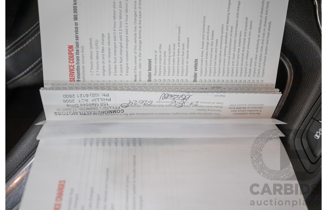 2/2014 Holden Calais V VF 4d Sedan null 3.6L