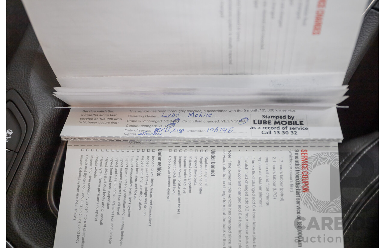 2/2014 Holden Calais V VF 4d Sedan null 3.6L