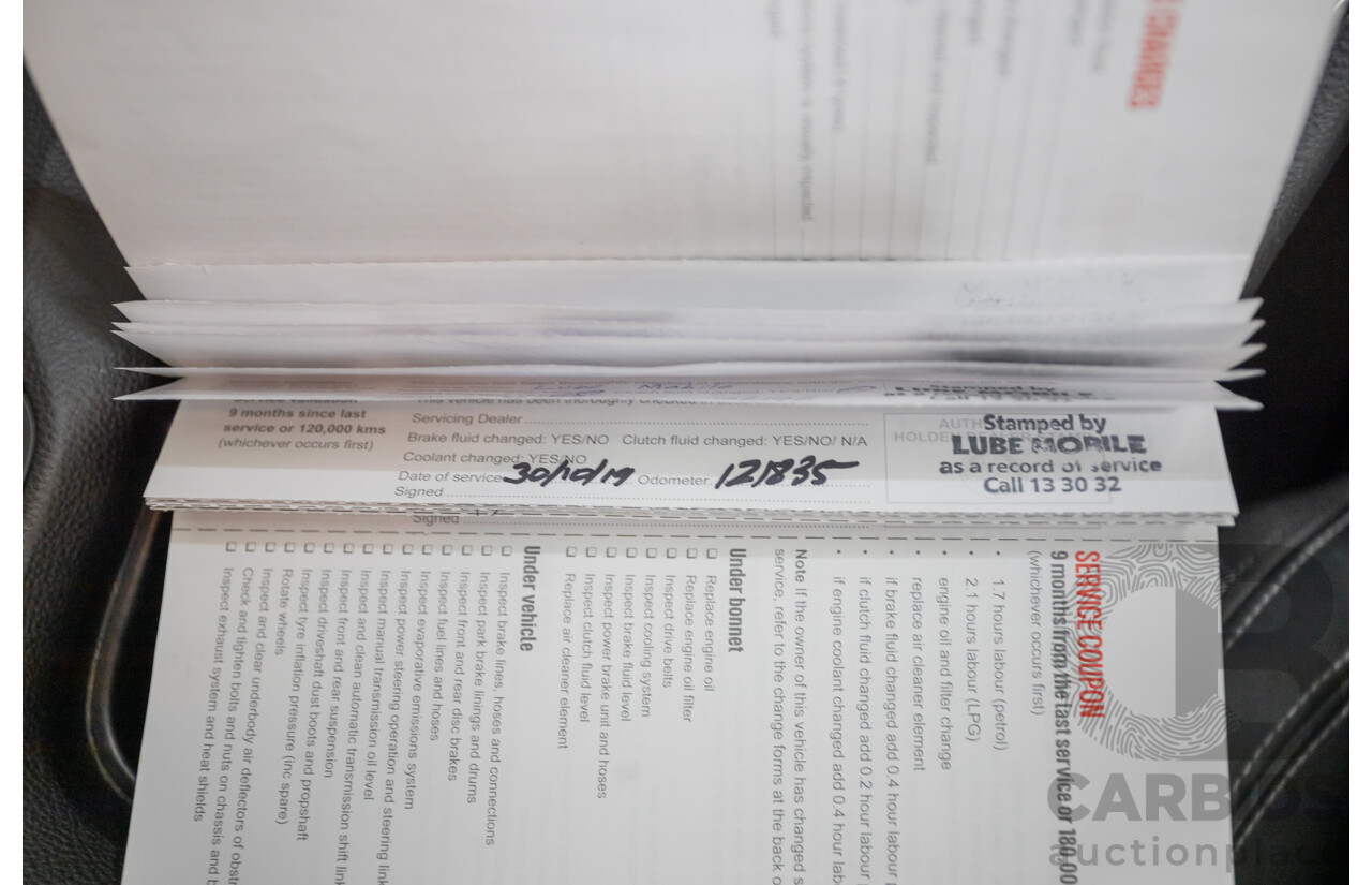 2/2014 Holden Calais V VF 4d Sedan null 3.6L