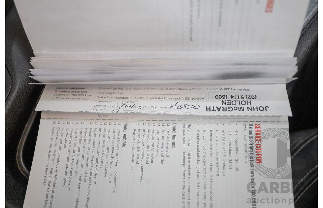 2/2014 Holden Calais V VF 4d Sedan null 3.6L