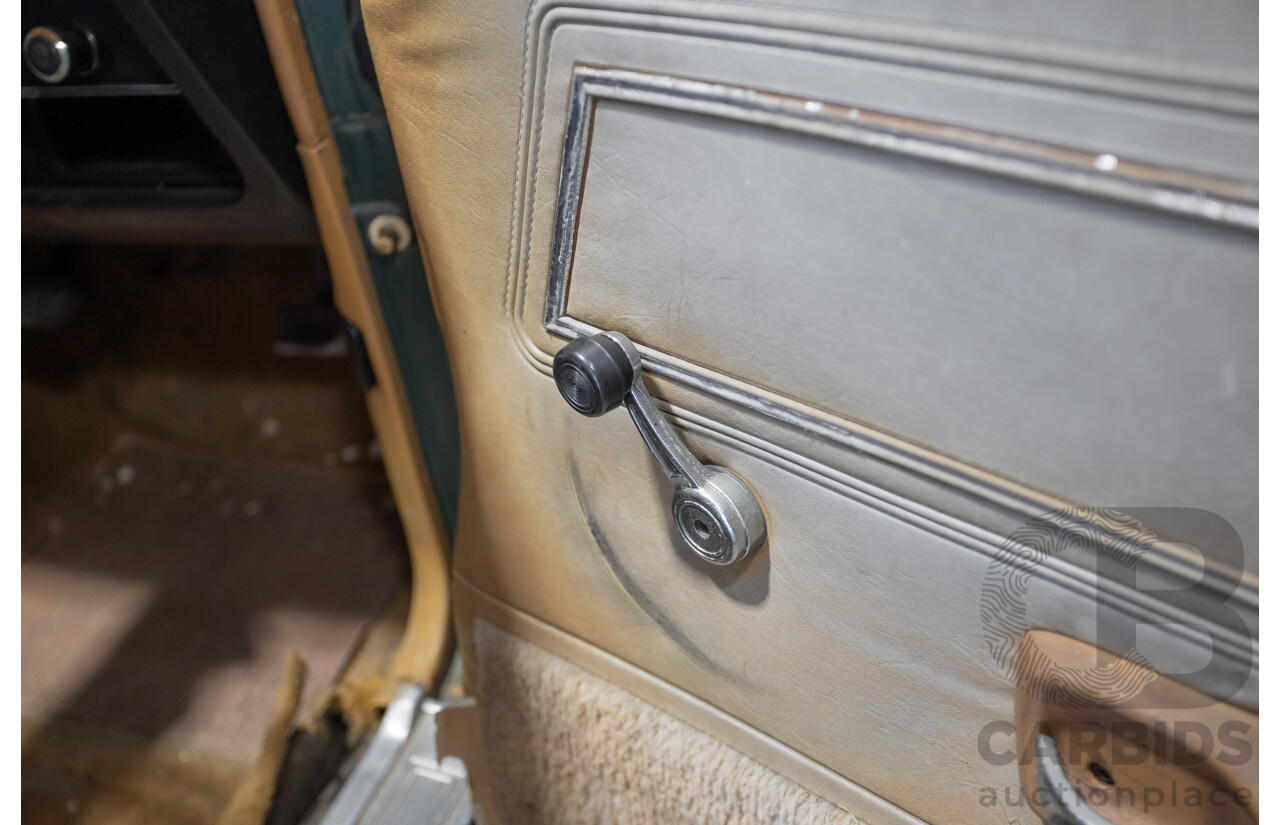 12/1978 Ford XC Fairmont 4d Sedan Emerald Green 4.1L