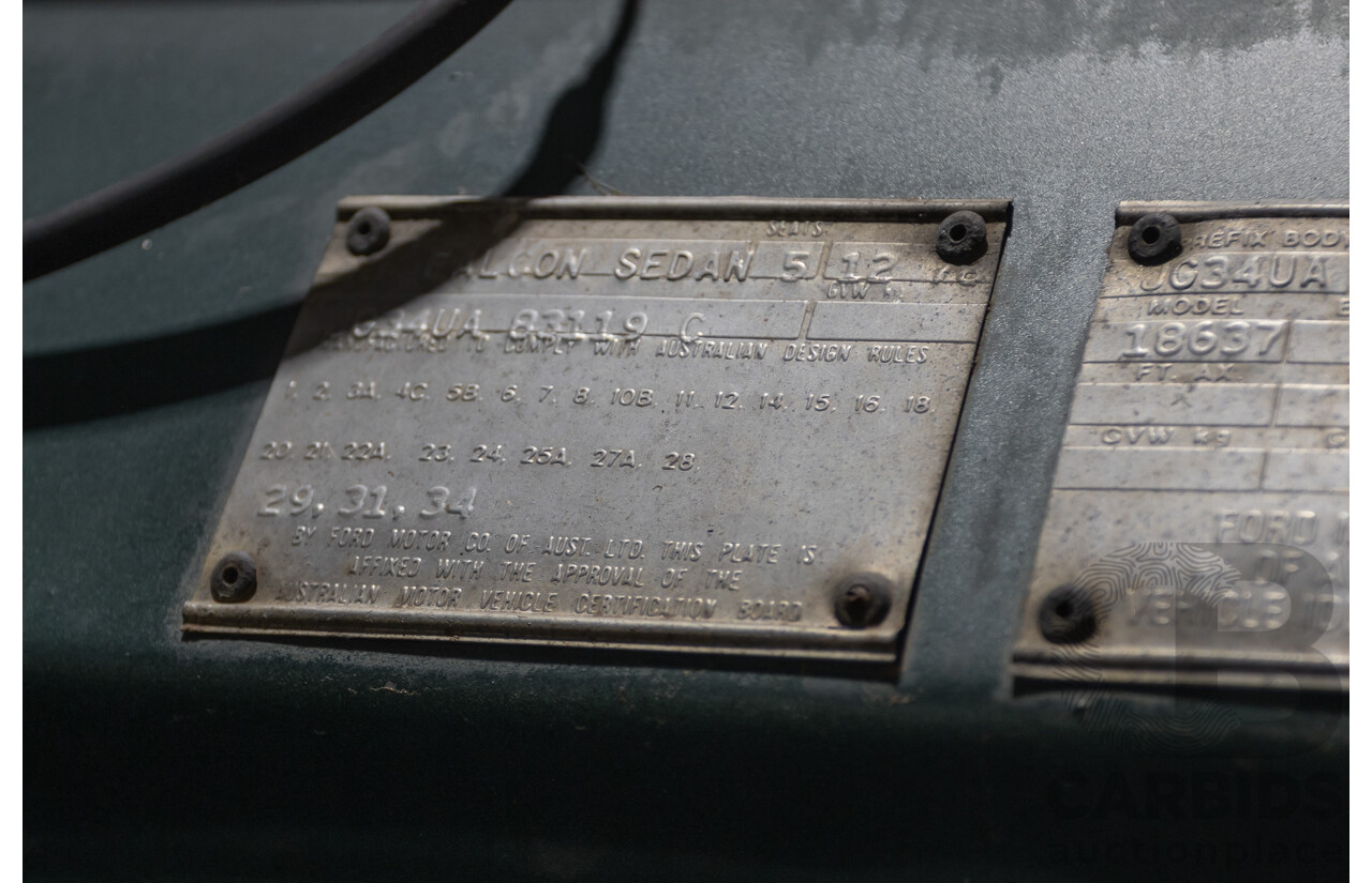 12/1978 Ford XC Fairmont 4d Sedan Emerald Green 4.1L