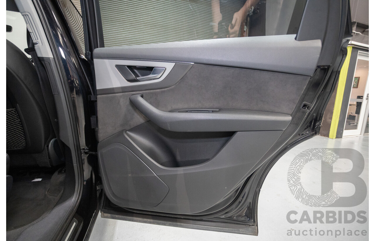 11/2015 Audi Q7 3.0 TDI Quattro (AWD) 4M 4D Wagon Black Turbo Diesel 3.0L (200kW) - 7 Seats