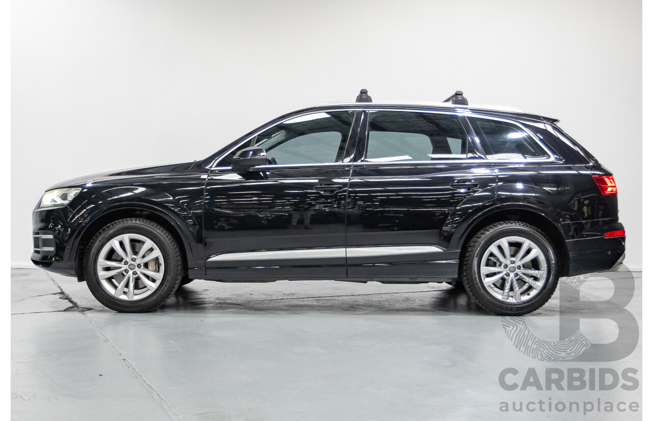 11/2015 Audi Q7 3.0 TDI Quattro (AWD) 4M 4D Wagon Black Turbo Diesel 3.0L (200kW) - 7 Seats