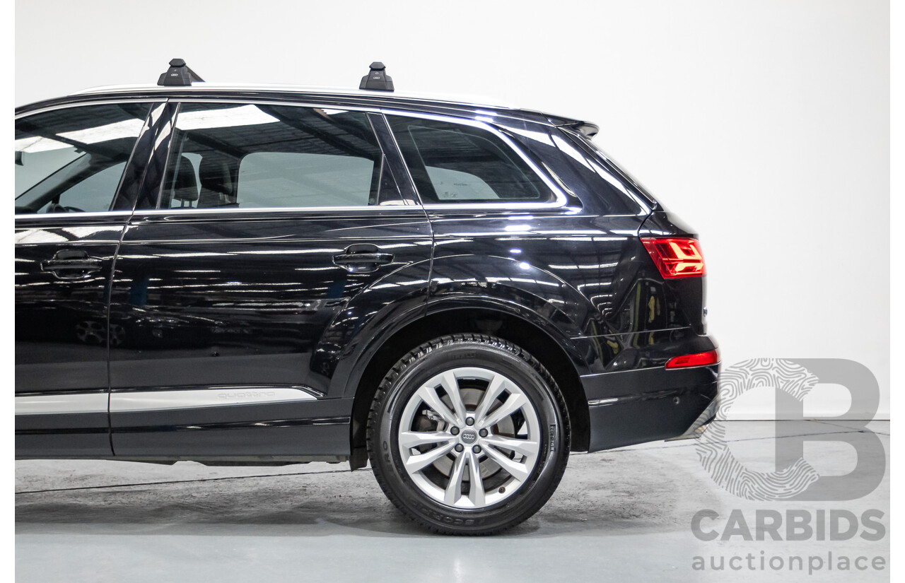11/2015 Audi Q7 3.0 TDI Quattro (AWD) 4M 4D Wagon Black Turbo Diesel 3.0L (200kW) - 7 Seats
