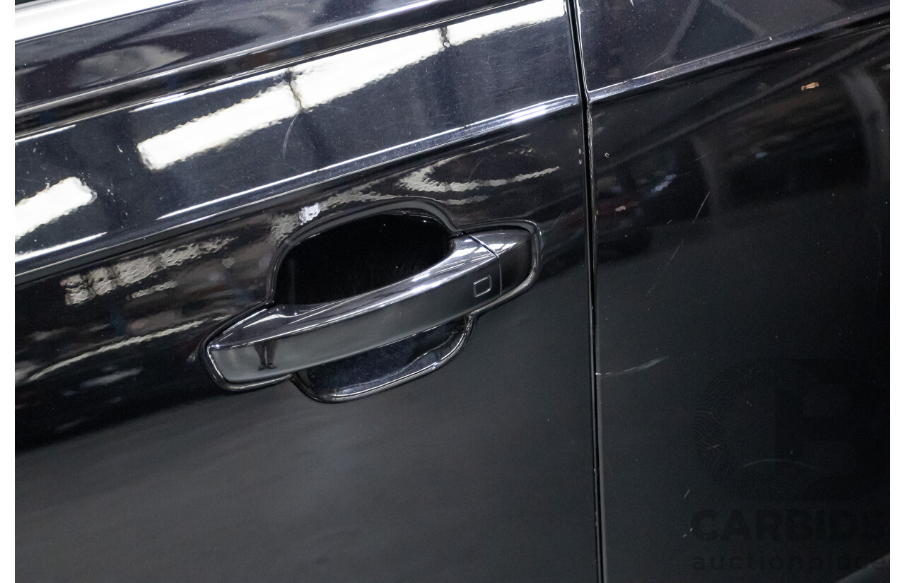 11/2015 Audi Q7 3.0 TDI Quattro (AWD) 4M 4D Wagon Black Turbo Diesel 3.0L (200kW) - 7 Seats