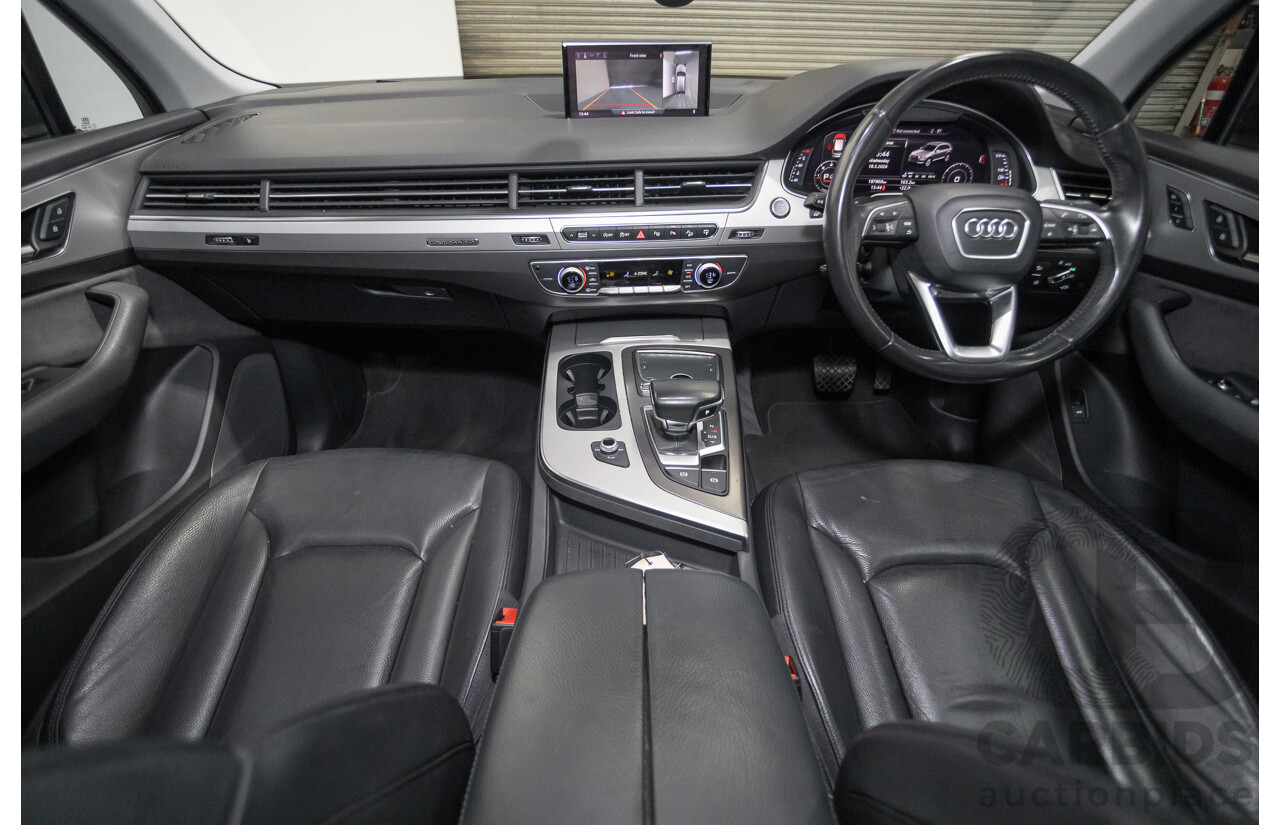 11/2015 Audi Q7 3.0 TDI Quattro (AWD) 4M 4D Wagon Black Turbo Diesel 3.0L (200kW) - 7 Seats