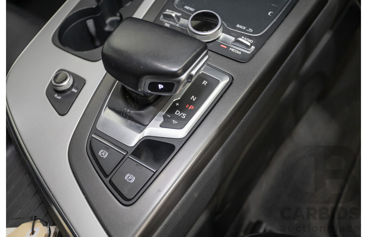 11/2015 Audi Q7 3.0 TDI Quattro (AWD) 4M 4D Wagon Black Turbo Diesel 3.0L (200kW) - 7 Seats