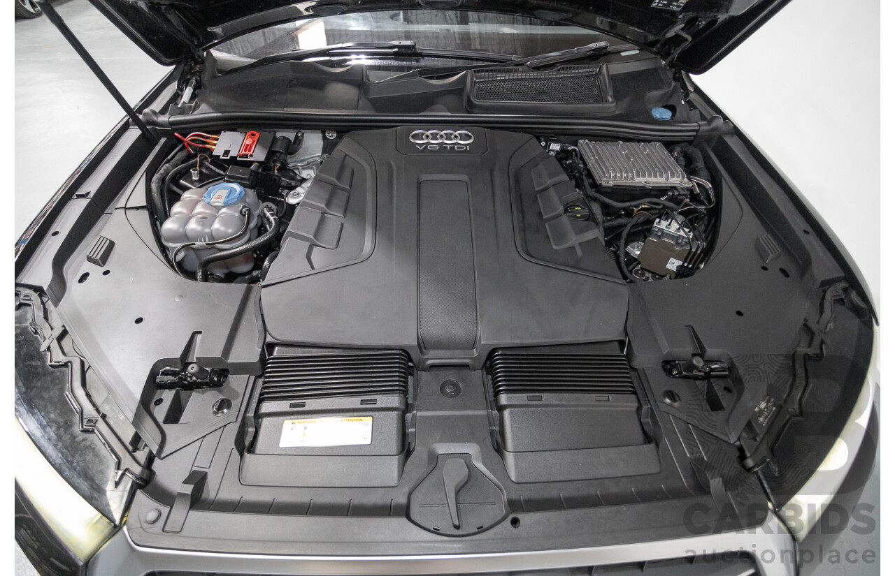 11/2015 Audi Q7 3.0 TDI Quattro (AWD) 4M 4D Wagon Black Turbo Diesel 3.0L (200kW) - 7 Seats