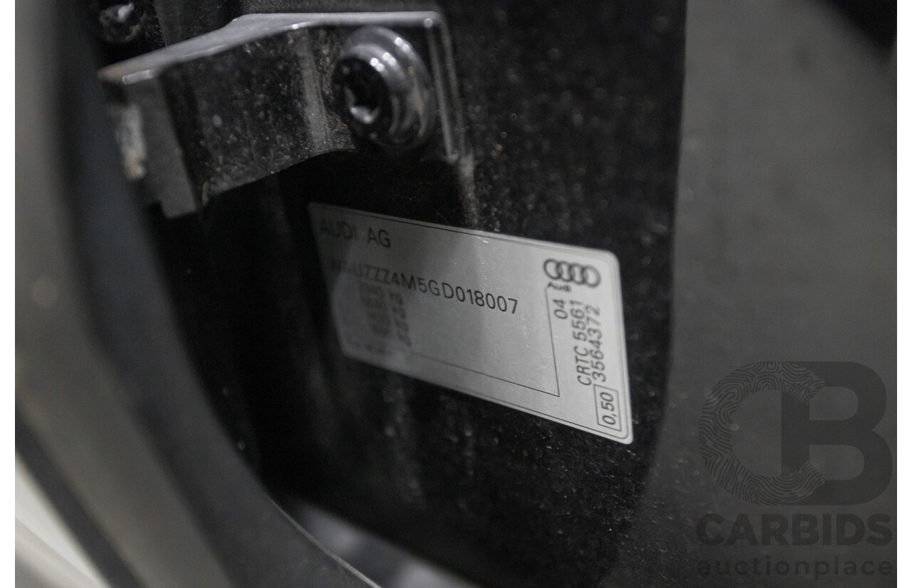 11/2015 Audi Q7 3.0 TDI Quattro (AWD) 4M 4D Wagon Black Turbo Diesel 3.0L (200kW) - 7 Seats