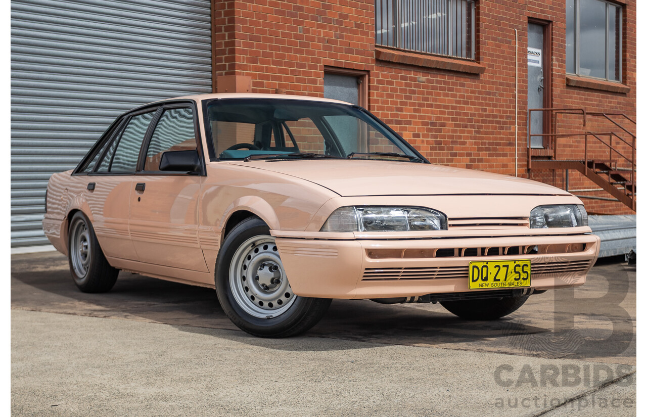 6/1988 Holden VL Commodore Executive 4d Sedan Pastel Pink Turbo 3.0L