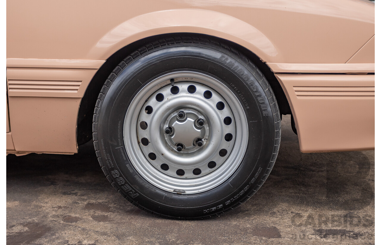 6/1988 Holden VL Commodore Executive 4d Sedan Pastel Pink Turbo 3.0L