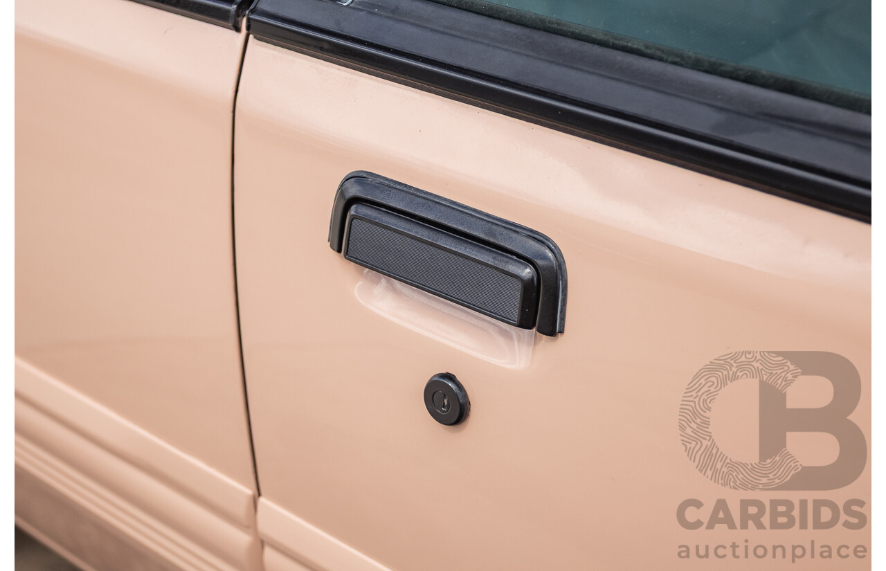 6/1988 Holden VL Commodore Executive 4d Sedan Pastel Pink Turbo 3.0L