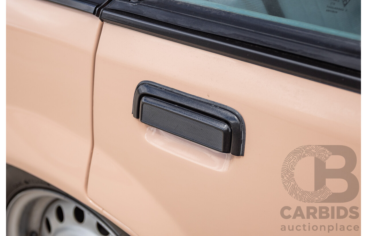 6/1988 Holden VL Commodore Executive 4d Sedan Pastel Pink Turbo 3.0L