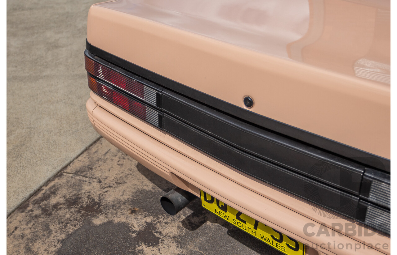 6/1988 Holden VL Commodore Executive 4d Sedan Pastel Pink Turbo 3.0L