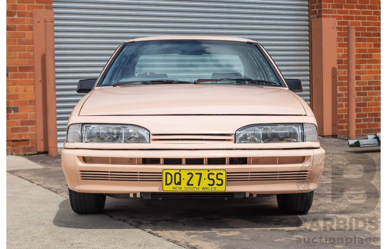 6/1988 Holden VL Commodore Executive 4d Sedan Pastel Pink Turbo 3.0L