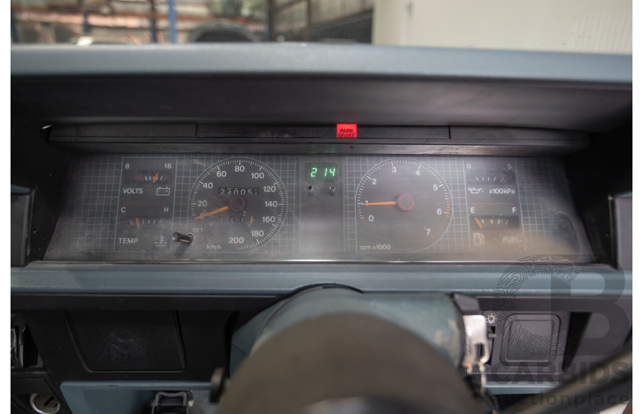 6/1988 Holden VL Commodore Executive 4d Sedan Pastel Pink Turbo 3.0L