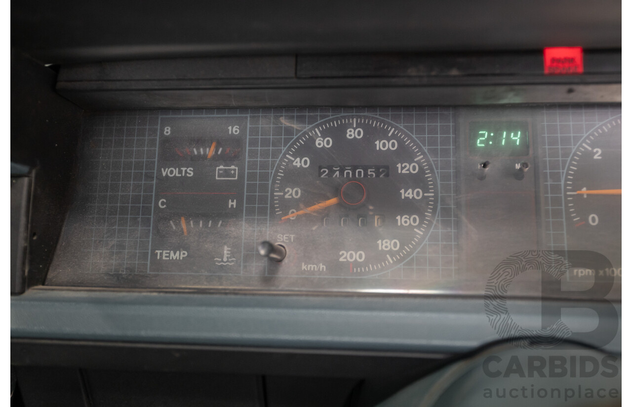 6/1988 Holden VL Commodore Executive 4d Sedan Pastel Pink Turbo 3.0L