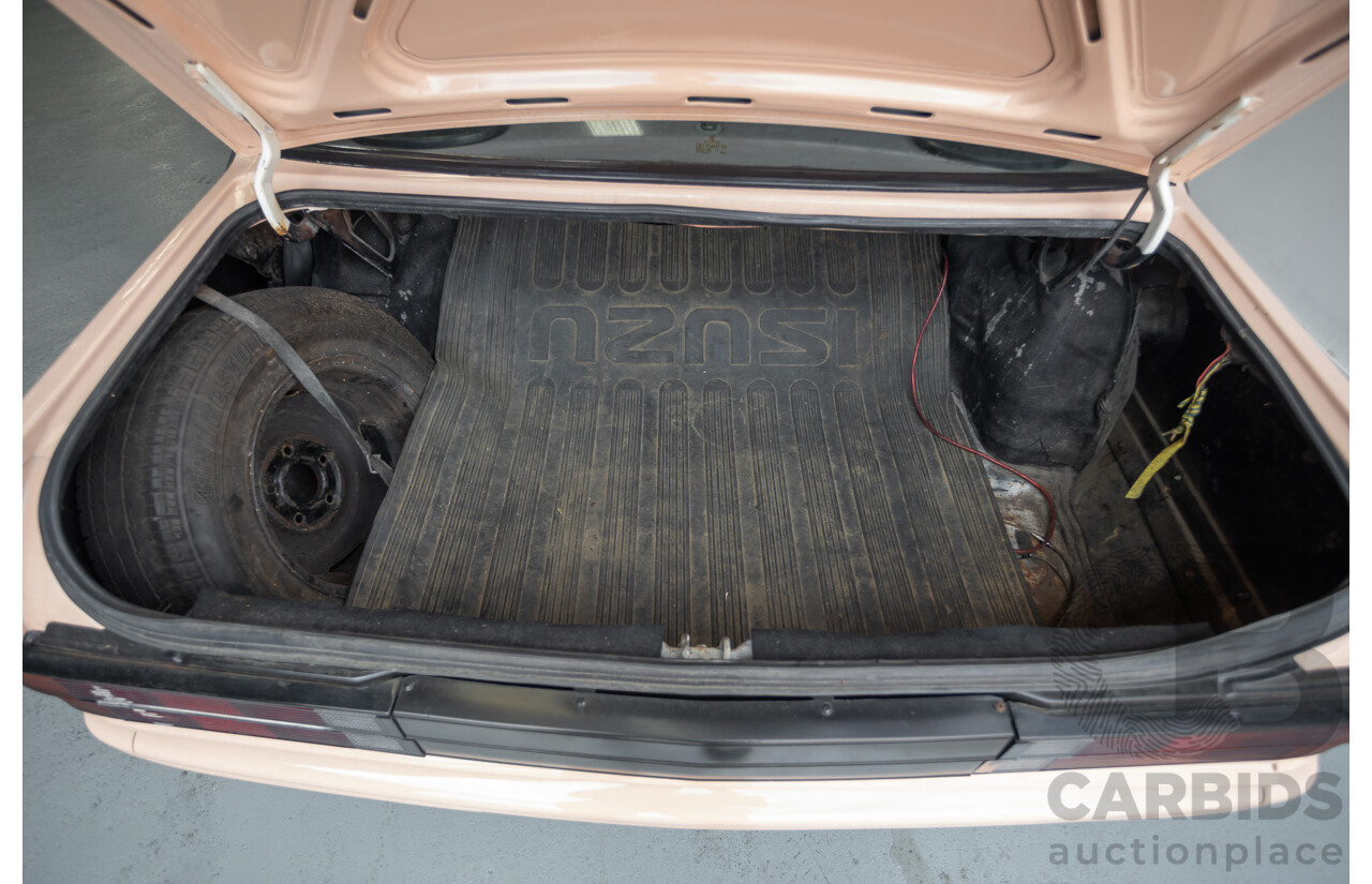 6/1988 Holden VL Commodore Executive 4d Sedan Pastel Pink Turbo 3.0L