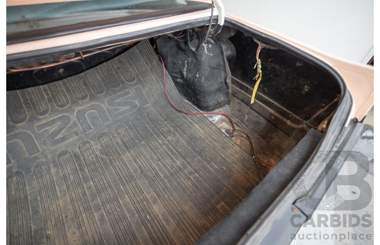 6/1988 Holden VL Commodore Executive 4d Sedan Pastel Pink Turbo 3.0L