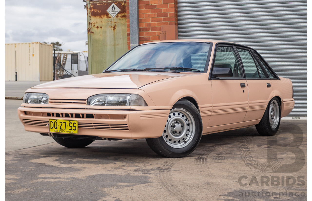 6/1988 Holden VL Commodore Executive 4d Sedan Pastel Pink Turbo 3.0L
