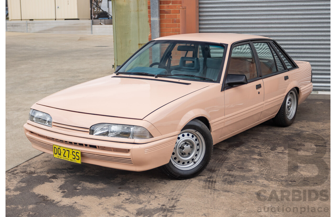 6/1988 Holden VL Commodore Executive 4d Sedan Pastel Pink Turbo 3.0L