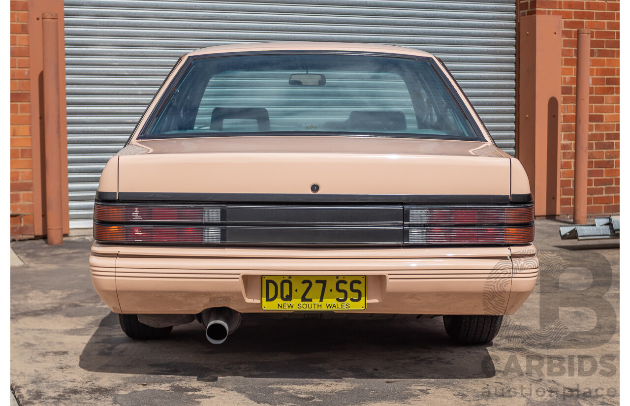 6/1988 Holden VL Commodore Executive 4d Sedan Pastel Pink Turbo 3.0L