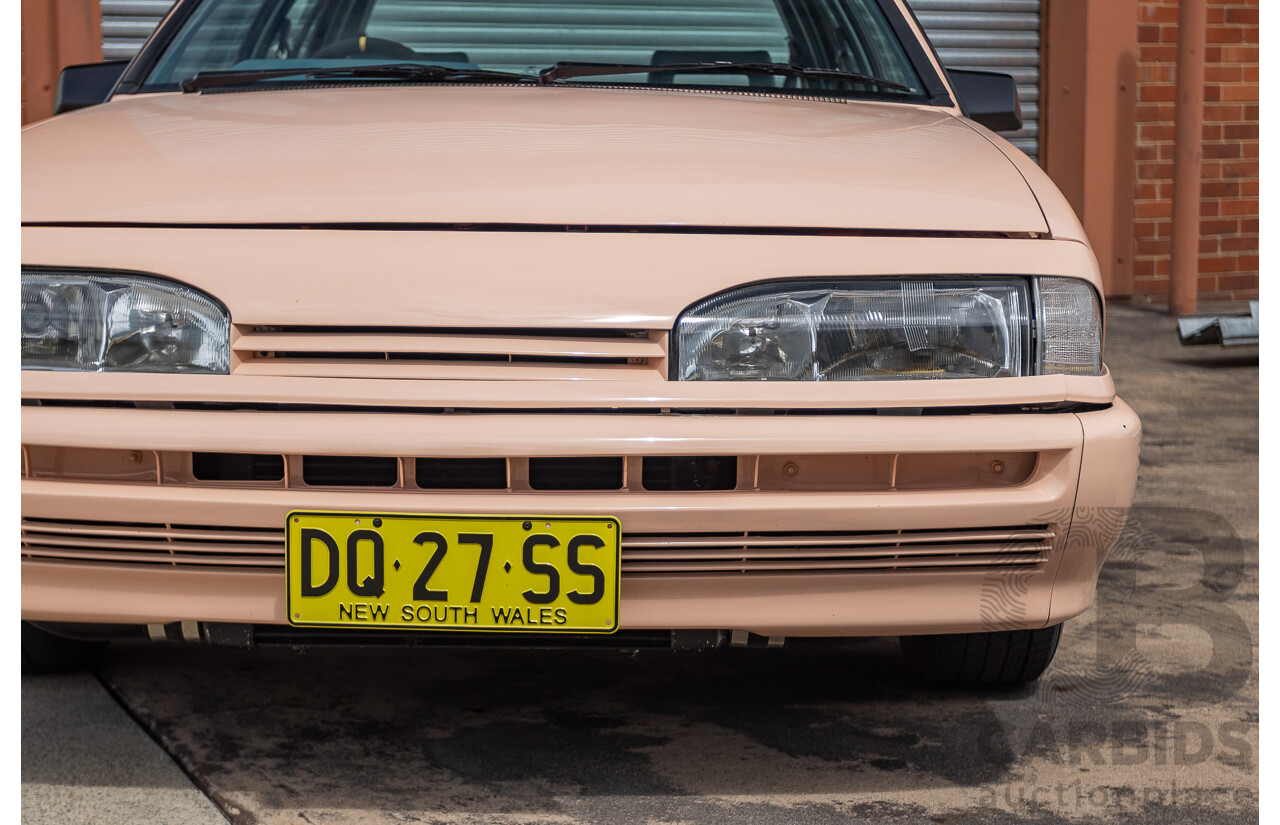 6/1988 Holden VL Commodore Executive 4d Sedan Pastel Pink Turbo 3.0L