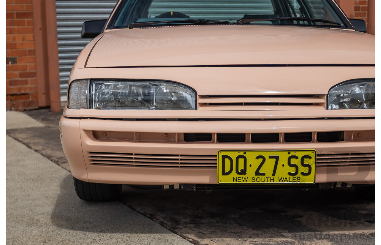 6/1988 Holden VL Commodore Executive 4d Sedan Pastel Pink Turbo 3.0L
