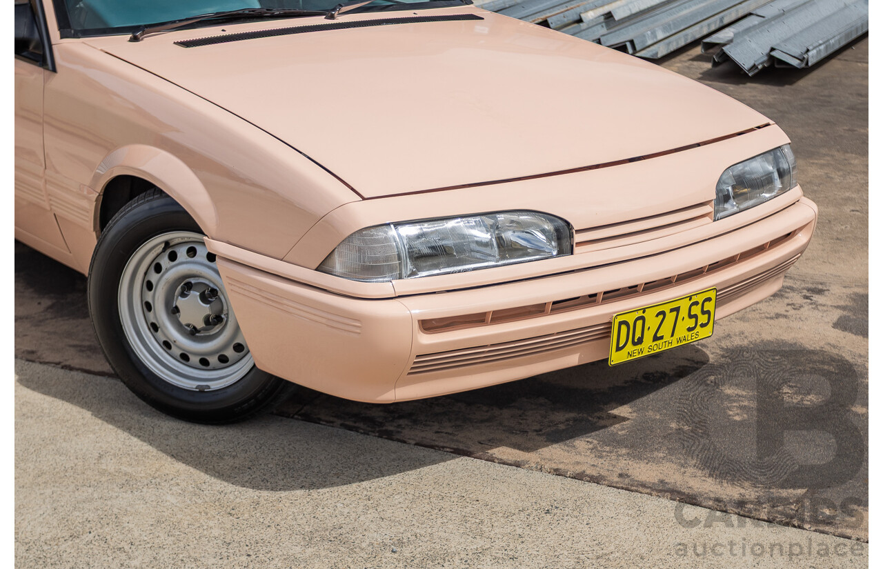 6/1988 Holden VL Commodore Executive 4d Sedan Pastel Pink Turbo 3.0L