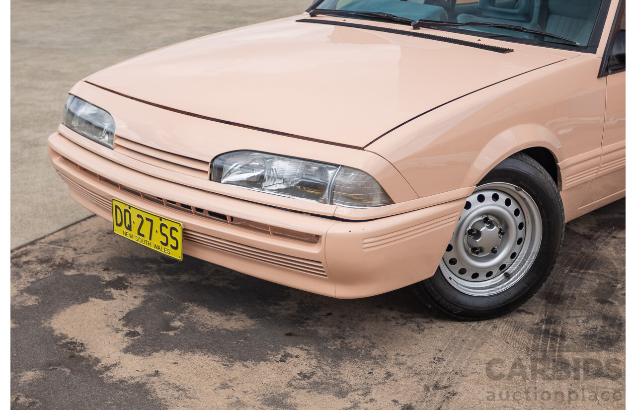 6/1988 Holden VL Commodore Executive 4d Sedan Pastel Pink Turbo 3.0L
