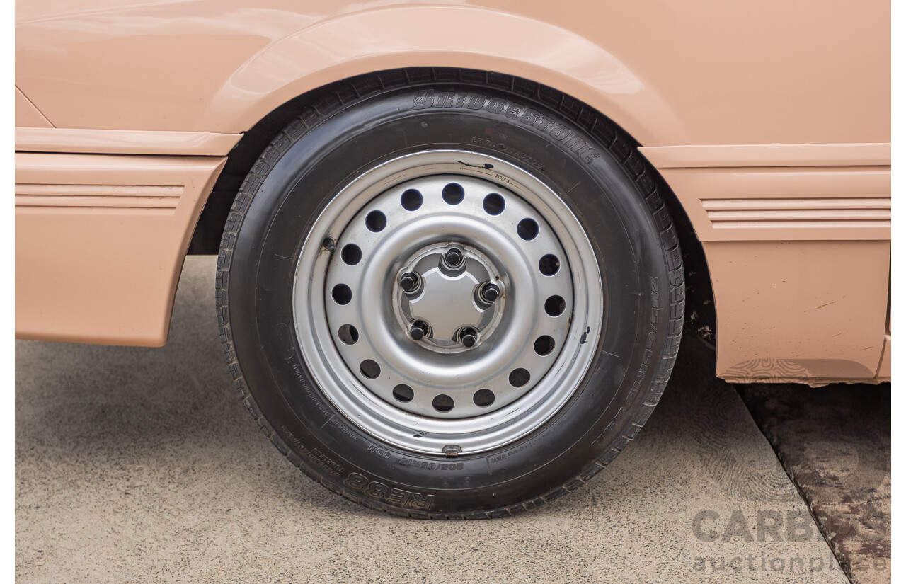 6/1988 Holden VL Commodore Executive 4d Sedan Pastel Pink Turbo 3.0L
