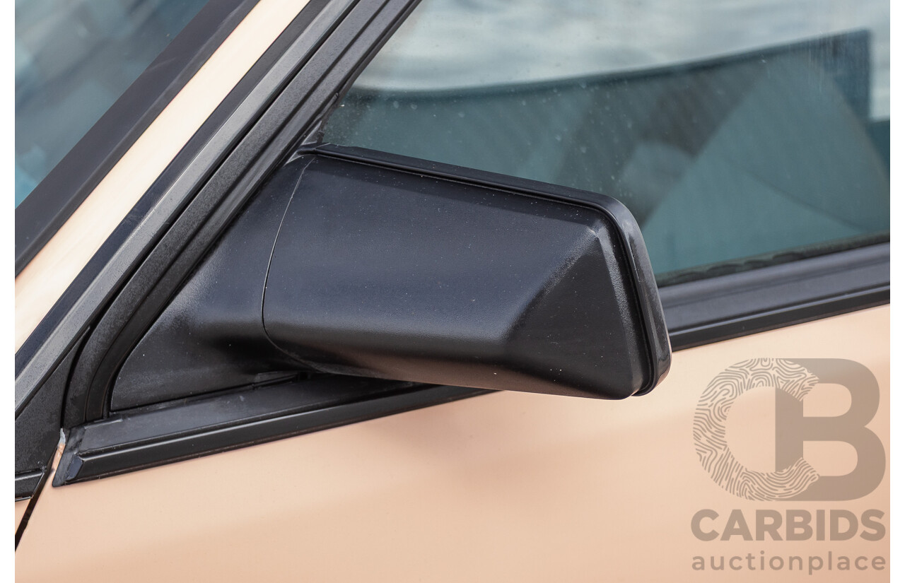 6/1988 Holden VL Commodore Executive 4d Sedan Pastel Pink Turbo 3.0L